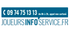 Logo joueurs info service